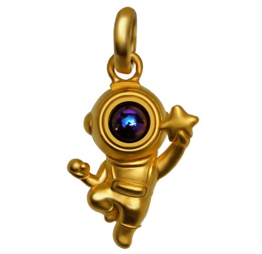 【中国航天.为你摘星】官方授权 含金挂件 自由组合 航天妈妈送给女儿的那颗星 商品图3