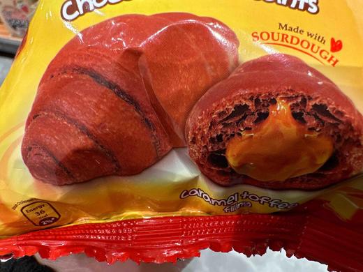 阿联酋多芙利焦糖太妃夹心迷你牛角包巧克力味35g 商品图2