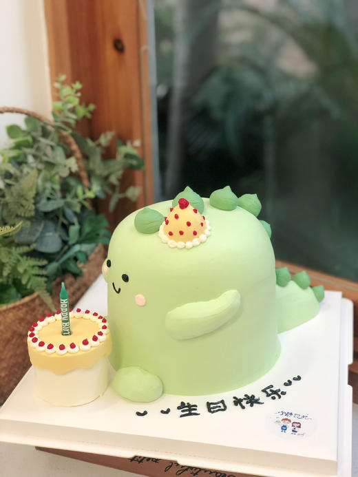 异形恐龙奶油蛋糕 下单前请仔细阅读商品详情 商品图2