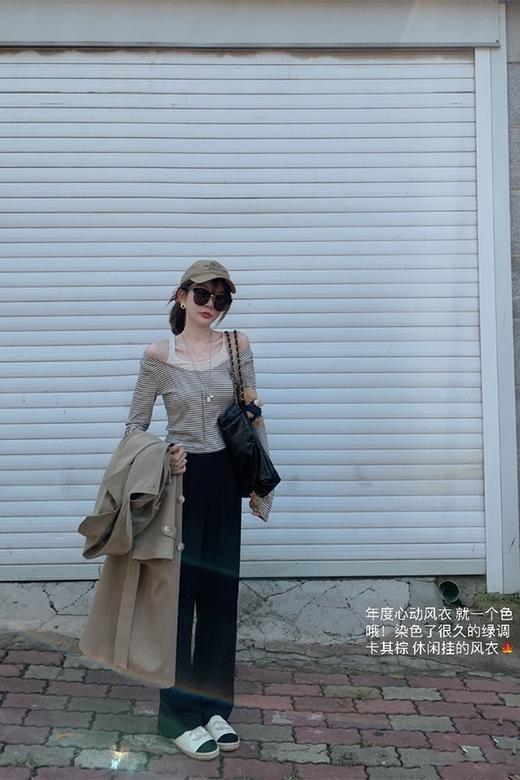 XS码 金蘑菇菇 梦中情裤 /Q弹不鼓包西裤垂坠显瘦直筒休闲西裤拖地裤 商品图4