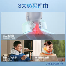 SKG颈椎按摩枕N5