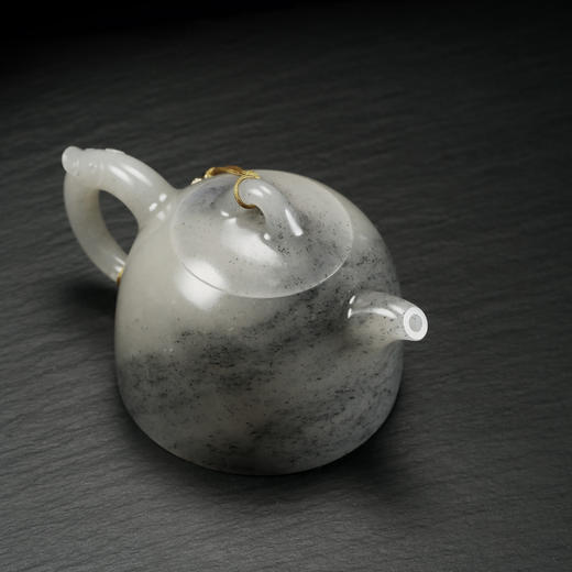 和田玉（青花）玉壶--秦权壶（宋鸣放6630）255.19g 商品图6