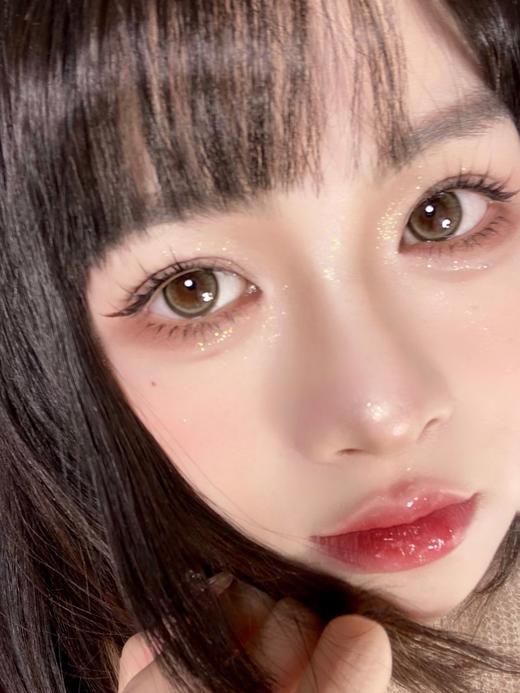 kaylens日抛 柔水玉棕 14.2mm  一盒10片 非离子 日抛无售后！！【1盒1个度数 不同度数拍2盒】 商品图8