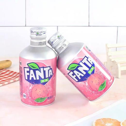 可口可乐芬达白桃味汽水饮料300ml 商品图4