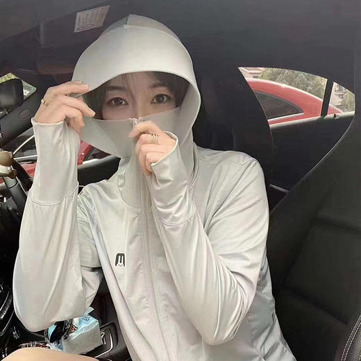 【亲子款兔子防晒衣】夏季轻薄防晒衫防晒衣女长款骑行冰丝薄款宝宝防晒衣 商品图7