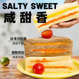 面包计划夹心三明治【全麦肉松&肉松沙拉】