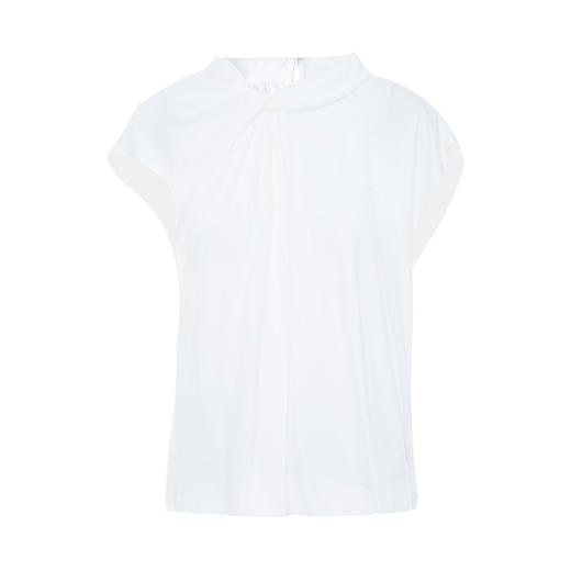 EITIE爱特爱夏季新款时尚洋气纯色设计感小上衣女7013714 商品图6