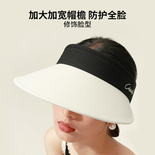 CMS颗里新款小香风防晒帽 | 3层面料防晒，UPF50+ 阻隔紫外线 商品图4