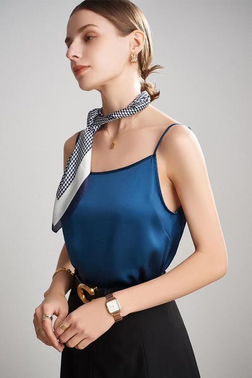 【盏娜】桑蚕丝吊带 内搭外穿都适宜 商品图3