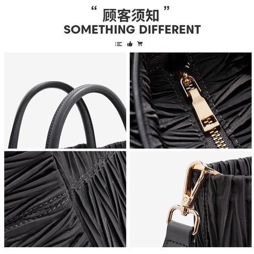 safiya/索菲娅 2023新款手提托特包百搭单肩包女斜挎包女包SF9151030Y 商品图4