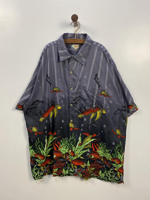 90年代 Vintage YMLA 夏威夷衫_HWIS(3XL) 商品图1