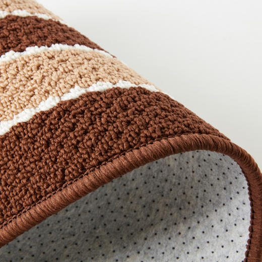 室内门垫 横条 棕色 商品图3