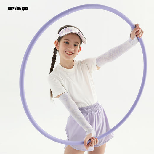 【积分兑换】17元+200积分【清仓款】oribigo 运动凉感冰袖防晒无缝冰袖 商品图3