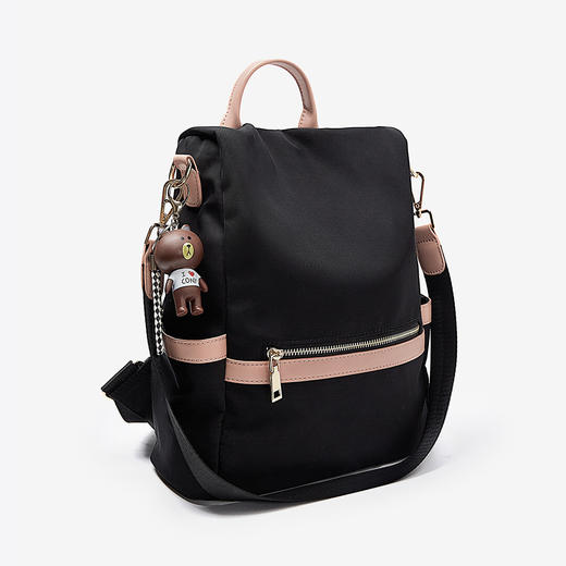 【包包专区】safiya索菲娅包包女2023新款大容量轻便双肩包女旅行书包小背包 SF9151061Y 商品图2