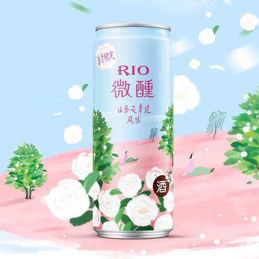 锐澳3度山茶花风味鸡尾酒（细罐）330ml 商品图0