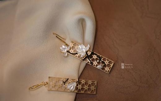 又见玉兰｜胸针耳环套系 商品图13