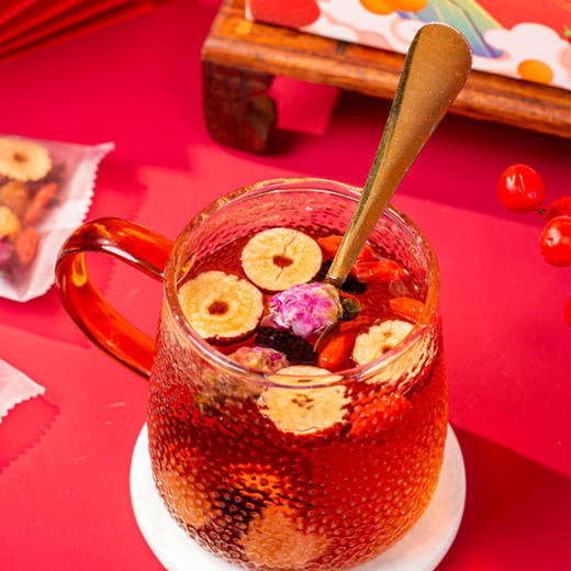 【宜昌助农馆】旭旦红枣桂圆茶 150g/盒 商品图3