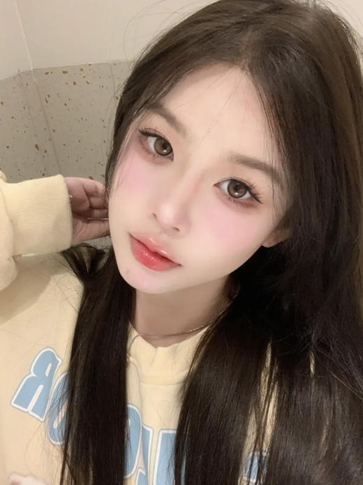 Hypercon·年抛 狗狗眼花纹 小鹿棕/小鹿灰 经典的圆环设计超百搭；14.2mm/备注双眼度数 商品图1