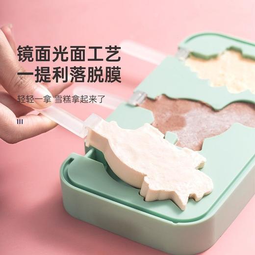 冰淇淋雪糕模具家用自制食品级硅胶儿童做冰棍冰棒冰糕模具 商品图3