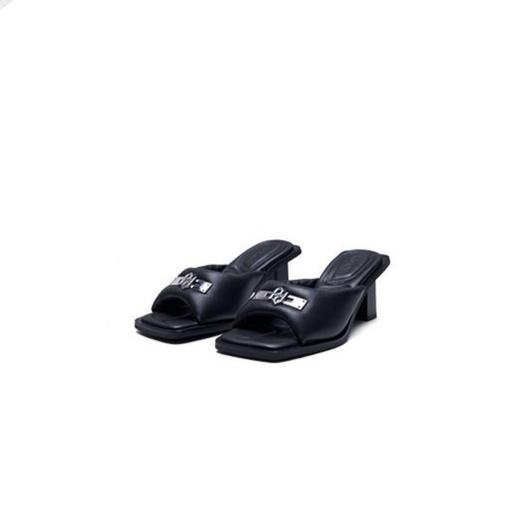 方头面包穆勒鞋 商品图0