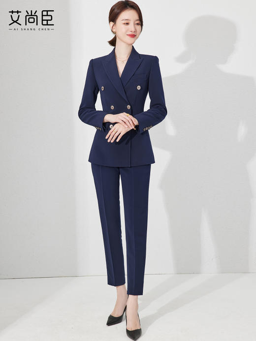 西装套装女高端职业装正装春季新款修身西服外套酒店经理工作服 商品图2