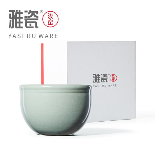 汝窑平安缸茶洗 水洗 商品图6