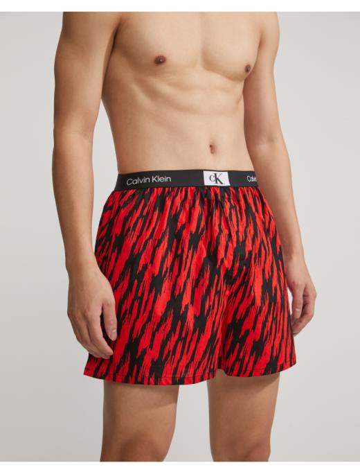 【海南专供价】CKU【CK96系列】男全棉小方块宽松四角裤平角内裤NB3411 商品图9