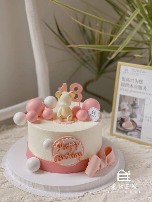 小熊蝴蝶结（粉白） 商品图0