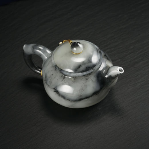 和田玉（青花）玉壶--圆棱壶（宋鸣放6642）179.55g 商品图7