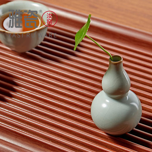 汝窑小葫芦 花器 摆件 花瓶 商品图5