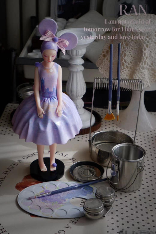 郭玲《印象》致敬莫奈 然女孩 商品图0