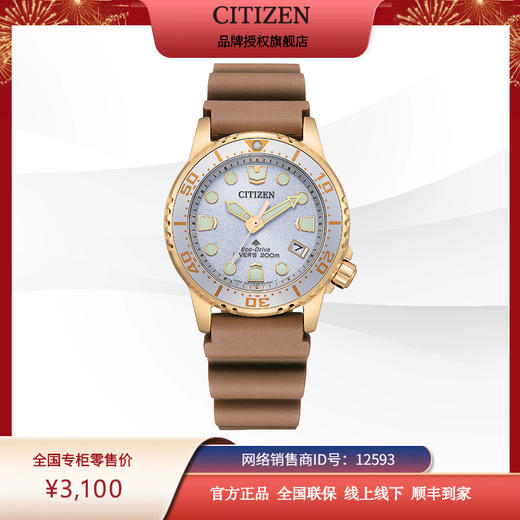 西铁城/CITIZEN运动潜水PROMASTER系列光动能女表EO2022-02A 商品图14