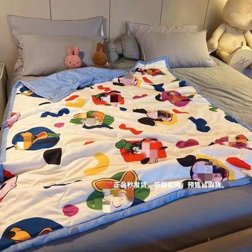 【带礼袋】Disney/迪士尼儿童夏被卡通水洗棉夏凉被空调被幼儿园宝宝午睡被 商品图5