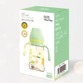 优幼超宽口径PPSU奶瓶300ML