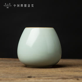 问鼎汝瓷鼎峰系列天青老款龙胆杯