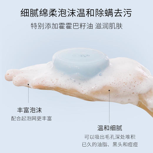 [海盐皂]【49.9任选3件 | 79.9任选5件 | 专区满3件送唇釉】透蜜海盐控油净螨皂100g 商品图1