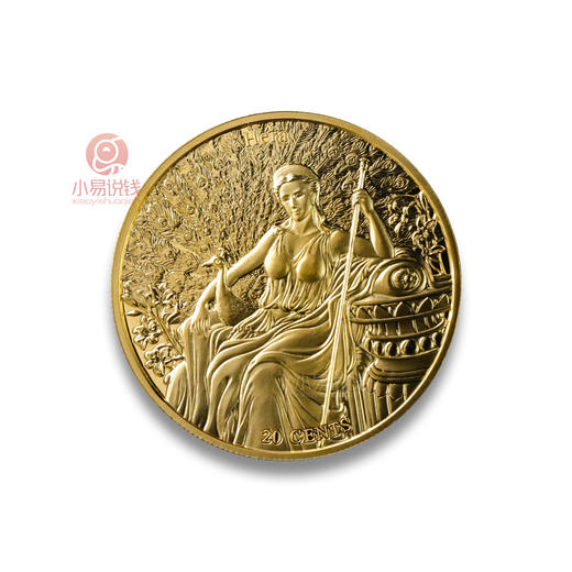 2023年萨摩亚 12星座奥林匹斯诸神铜币（铜镀金） 商品图13