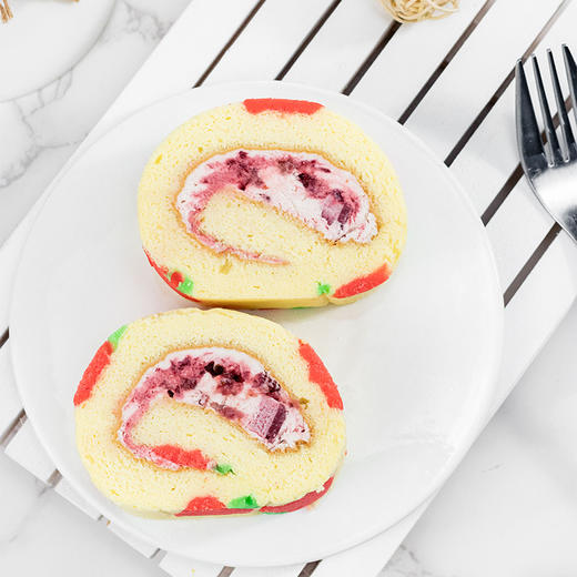 烤爱·主推款·蛋糕卷瑞士卷系列·草莓可爱小卷·草莓·下午茶 全国配送（偏远地区除外） 商品图2