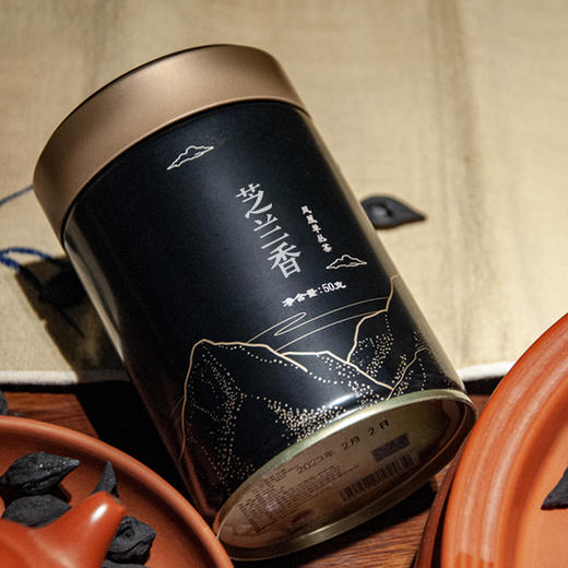 天池 七彩系列 凤凰单丛 芝兰香清香型春茶乌龙茶50g 商品图2