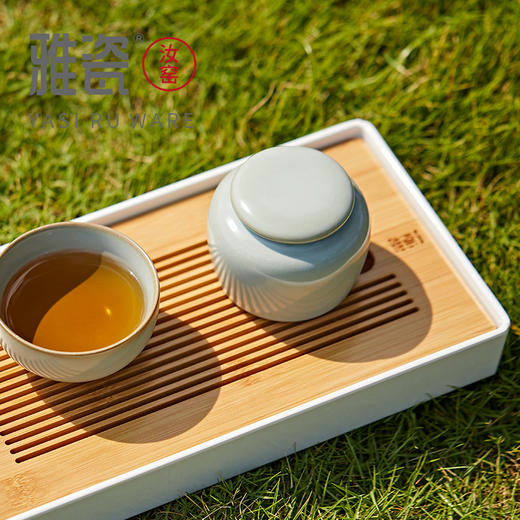 汝窑小行者茶叶罐【5280积分兑换】 商品图6