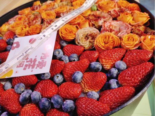 卡布奇诺玫瑰鲜花礼盒(拼团） 商品图1