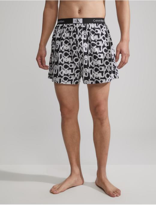 【海南专供价】CKU【CK96系列】男全棉小方块宽松四角裤平角内裤NB3411 商品图11