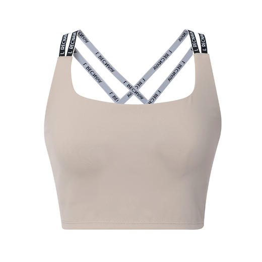 【裸感】后背交叉细带-带胸垫运动美背-中强度 商品图4