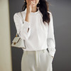 LX2023早春秋新款衬衣雪纺打底衫欧货上衣时尚洋气衬衣女 商品缩略图0