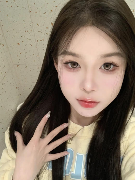 Hypercon·年抛 狗狗眼花纹 小鹿棕/小鹿灰 经典的圆环设计超百搭；14.2mm/备注双眼度数 商品图0