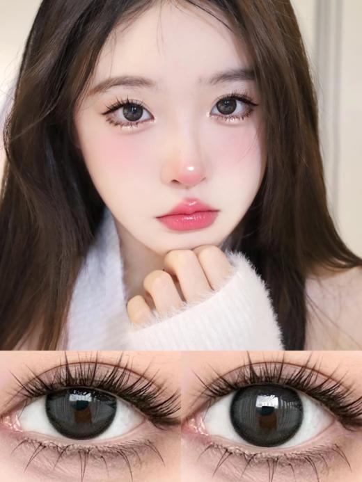 正品月抛 | Bennycat系列水光黑珠美瞳 直径14.2着色直径13.4 | 新国货 商品图0