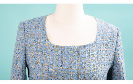 裁缝学苑AS14方领小香风连衣裙纸样女装裙子新款鱼尾摆打版裁剪样 商品图2