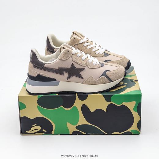 BAPE STA SK8复古跑鞋宋祖儿同款星星休闲联名运动跑鞋 商品图2