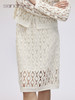 羊绒钩花女式半裙 SJS95K057K 商品缩略图1