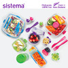新西兰进口sistema正品沙拉盒水果盒 塑料便当盒 商品缩略图3
